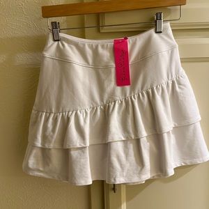 Lilly Pulitzer Ida Knit Skort Size XS. Resort White. New with Tags